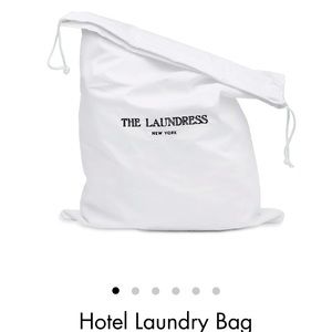 The Laundress white Hotel Laundry Bag NEW
